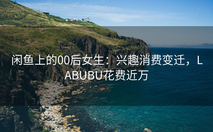 闲鱼上的00后女生：兴趣消费变迁，LABUBU花费近万