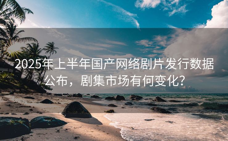 2025年上半年国产网络剧片发行数据公布，剧集市场有何变化？